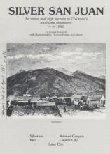 Silver San Juan: the mines and high scenery in Colorado's southwest mountains--in 1882. vist0025 front cover